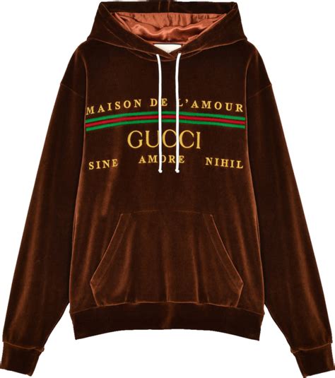 gucci camo hoodie|Gucci logo velvet sweatshirt.